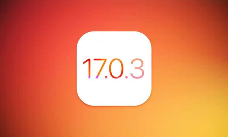 iOS 17.0.3