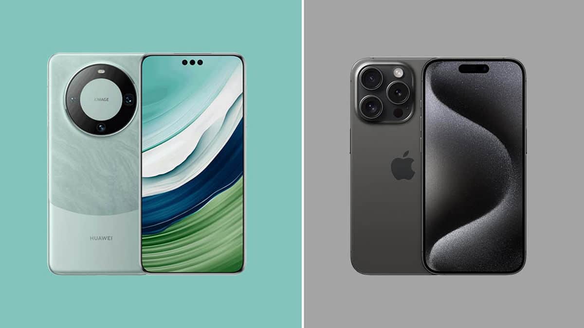 Huawei Mate 60 iPhone 15