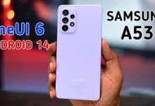 Galaxy A53 Android 14