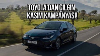 Toyota araç kampanyası