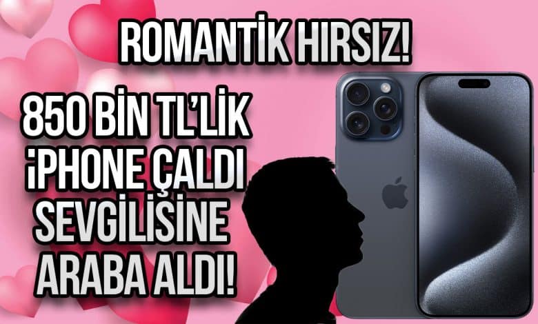 iPhone 15 hırsızlık