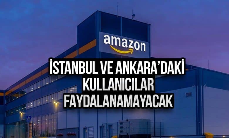Amazon Türkiye aynı gün teslimat kararı