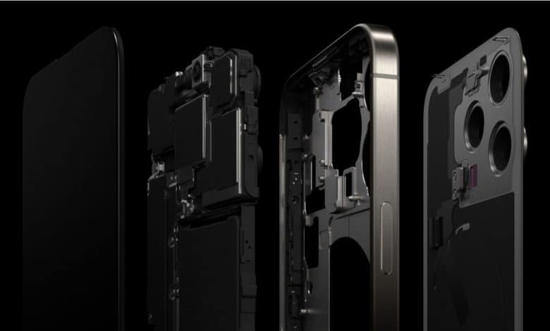 Apple iPhone 15 Pro Max parçaları