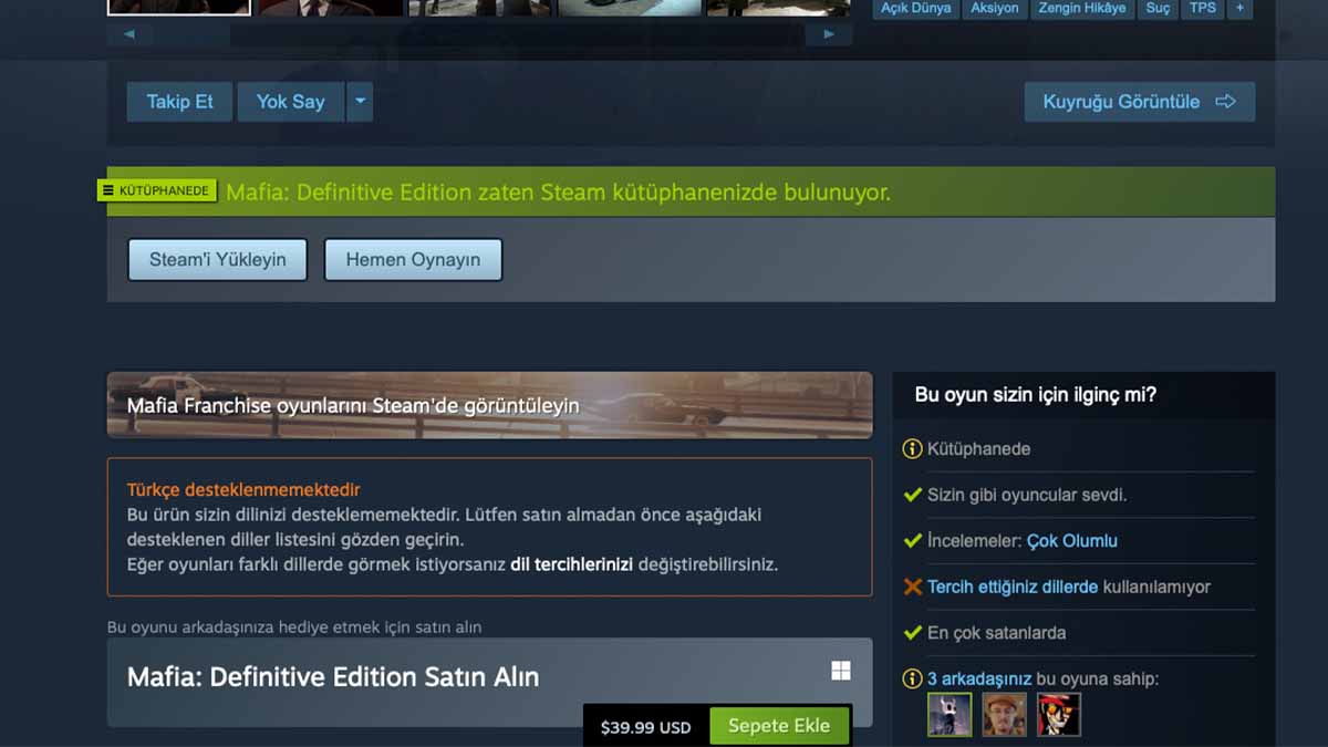 Steam Dolar kuru zammı