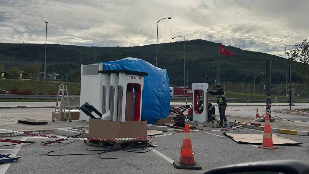 Tesla Türkiye şarj istasyonu