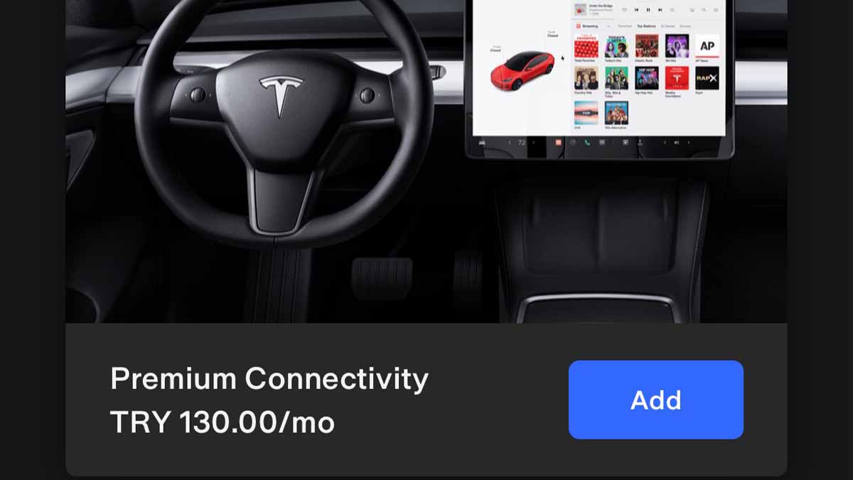 Tesla internet paketi