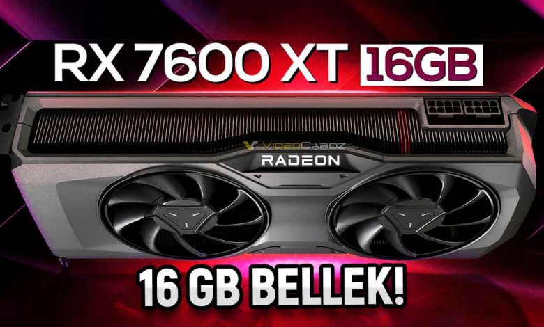 AMD Radeon RX 7600 XT