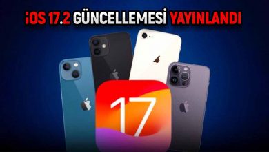 iOS 17.2 güncellemesi