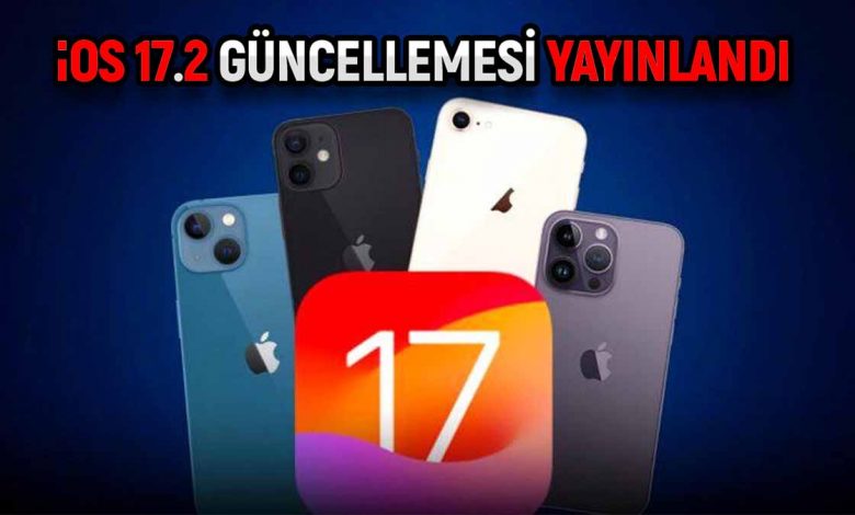 iOS 17.2 güncellemesi