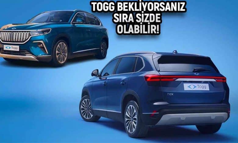 Togg teslimat