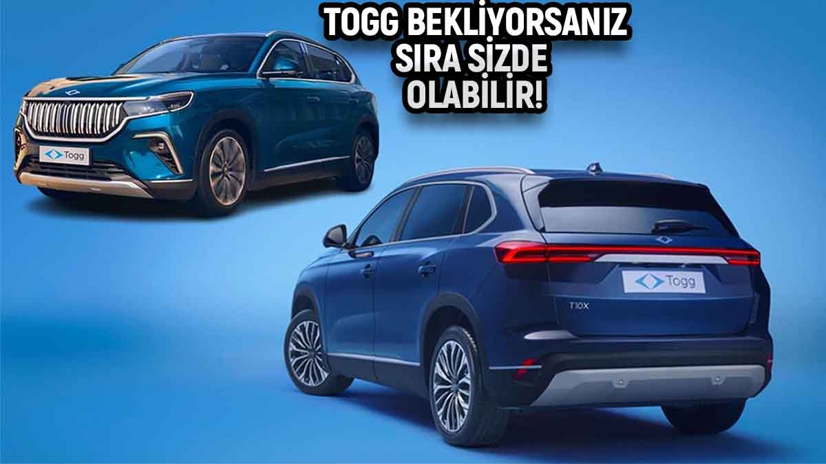 Togg teslimat