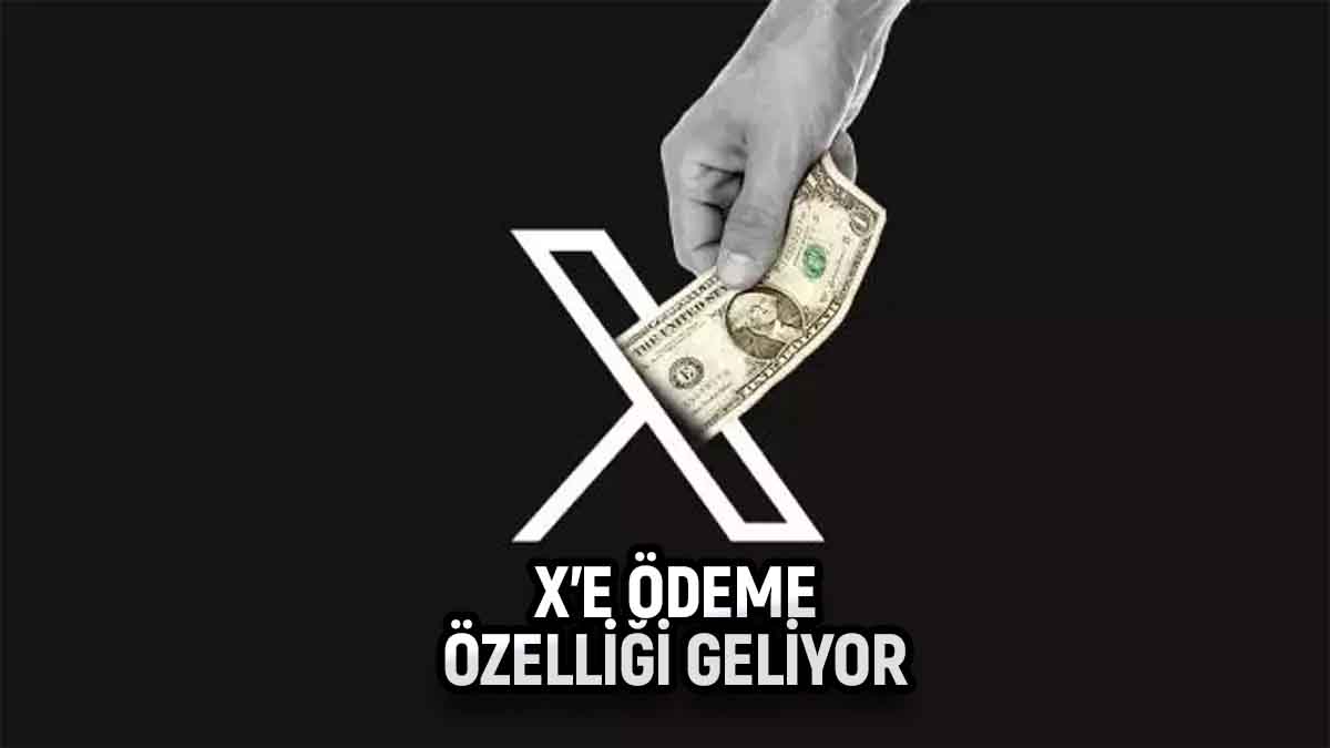 X ödeme özelliği