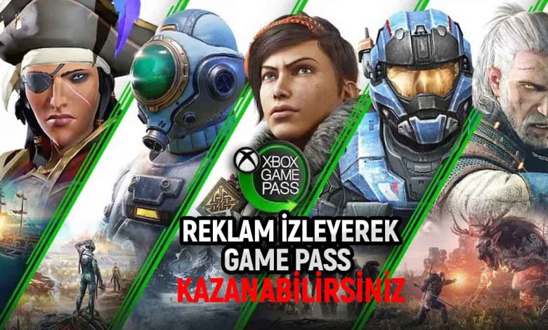 Xbox Game Pass reklam