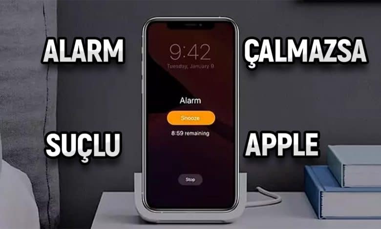 Apple iPhone alarm