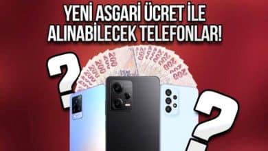 Asgari ücret alınabilecek telefonlar