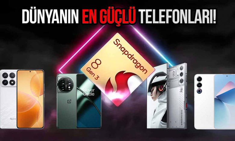 En güçlü Android telefonlar