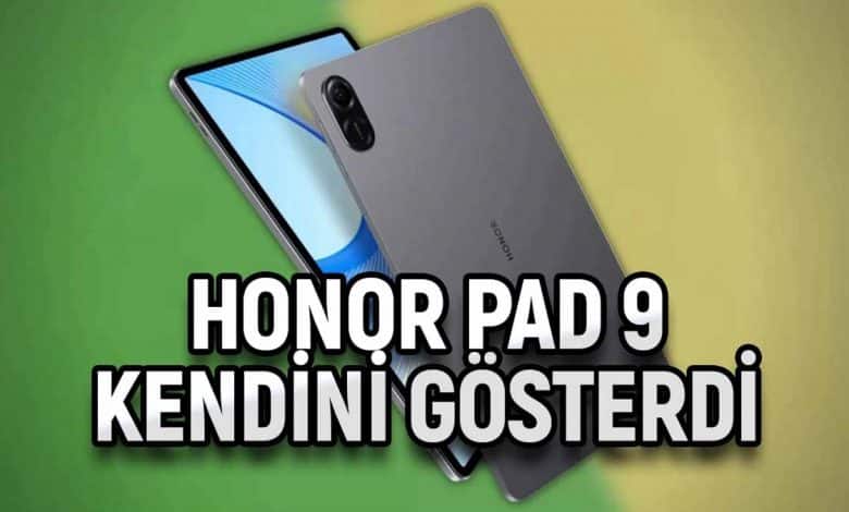 Honor Pad 9