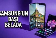 Samsung Katlanabilir telefon
