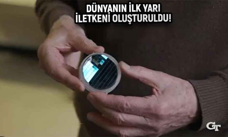 Dünyanın İlk yarı iletkeni