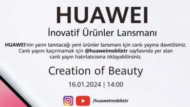 Huawei Lansman Canlı Yayın