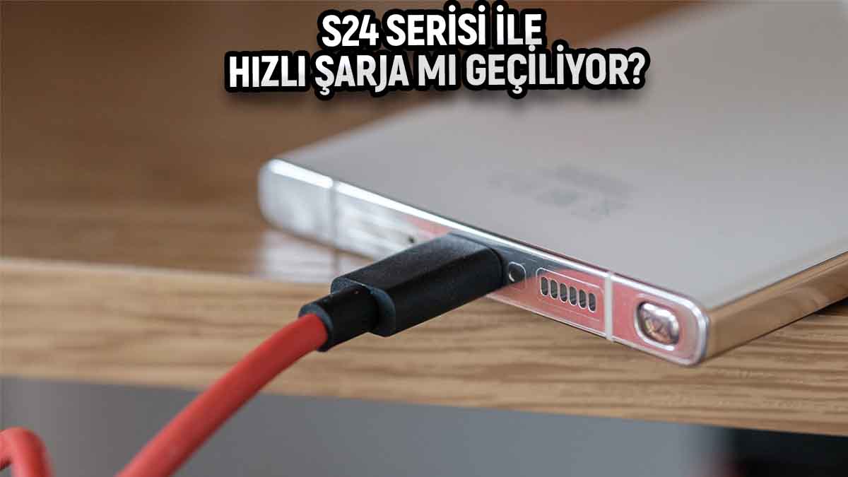 Samsung S24 Şarj