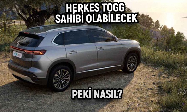 TOGG T10X Sipariş