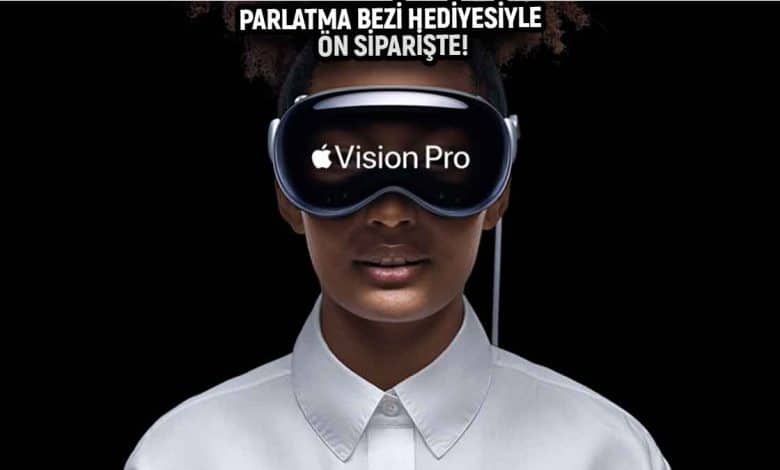 Vision pro ön sipariş