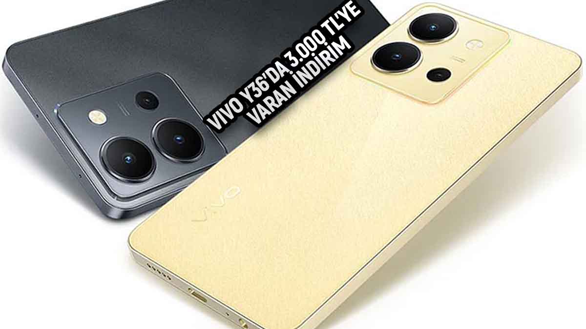 Vivo Y36 indirim