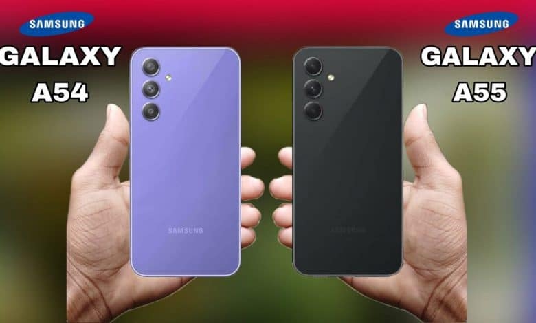 Galaxy A55 ve Galaxy A54