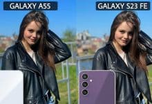 Galaxy A55 ve Galaxy S23 FE