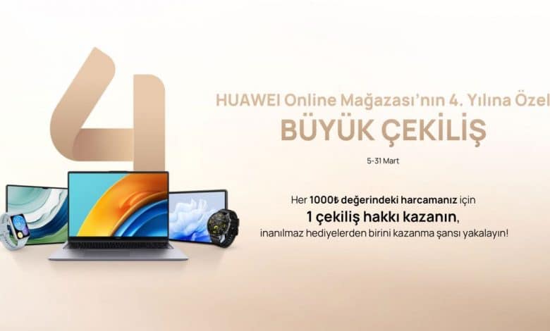 Huawei Online Mağaza çekiliş