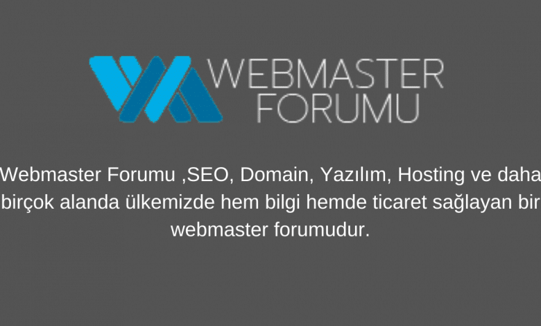 Türkiye'nin Webmaster Forumu