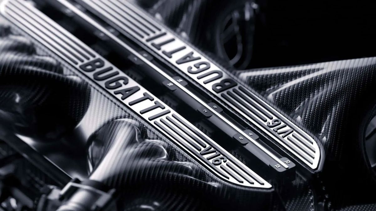 Bugatti v16 motor