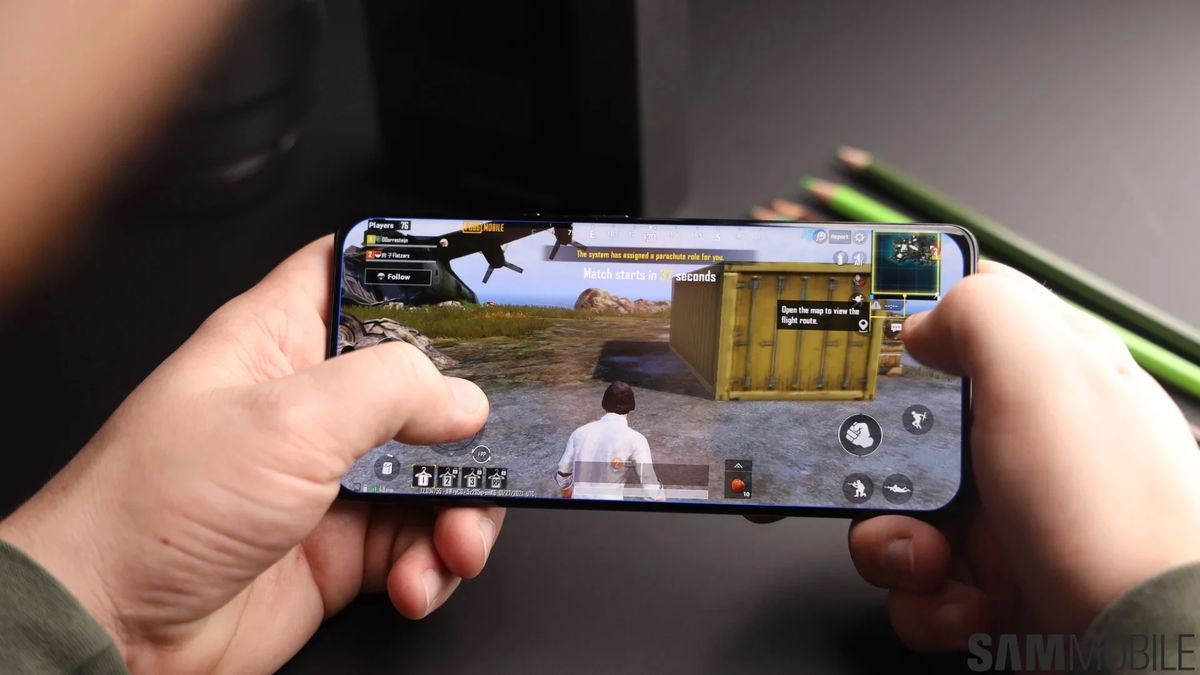 Samsung PUBG 120 fps