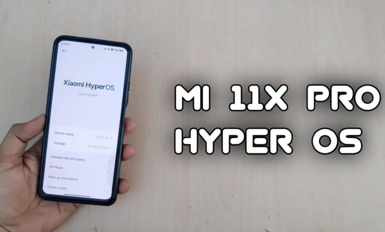 Xiaomi Mi 11X HyperOS
