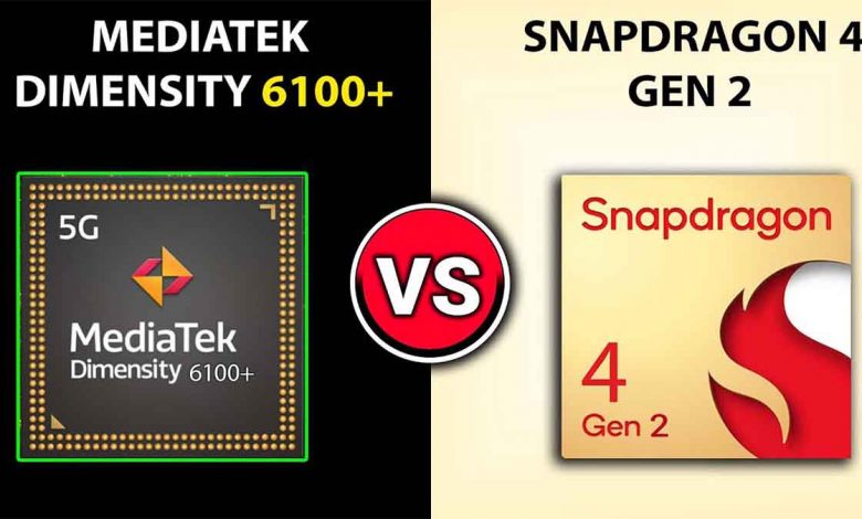Dimensity 6100+ Snapdragon 4 Gen 2