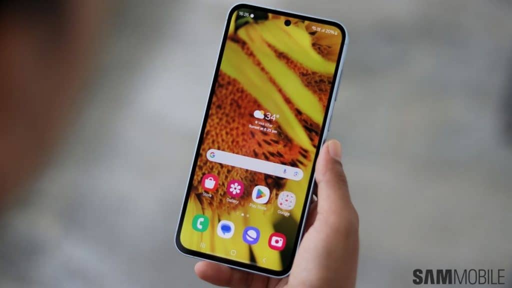 Galaxy A55 güncelleme