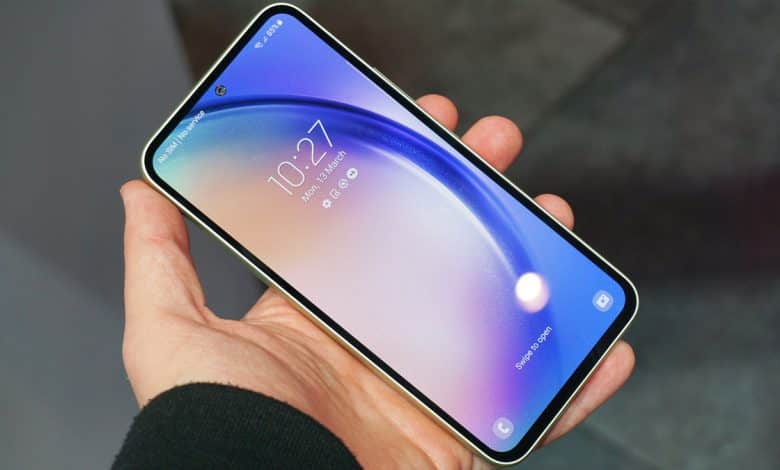 Galaxy A55 parmak izi