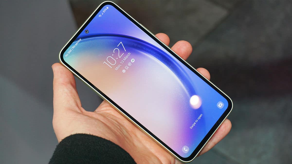 Galaxy A55 parmak izi
