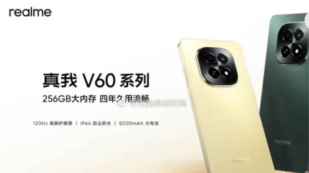 Realme V60 ve V60s