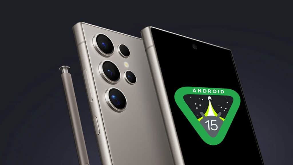 Samsung Android 15 güncellemesi