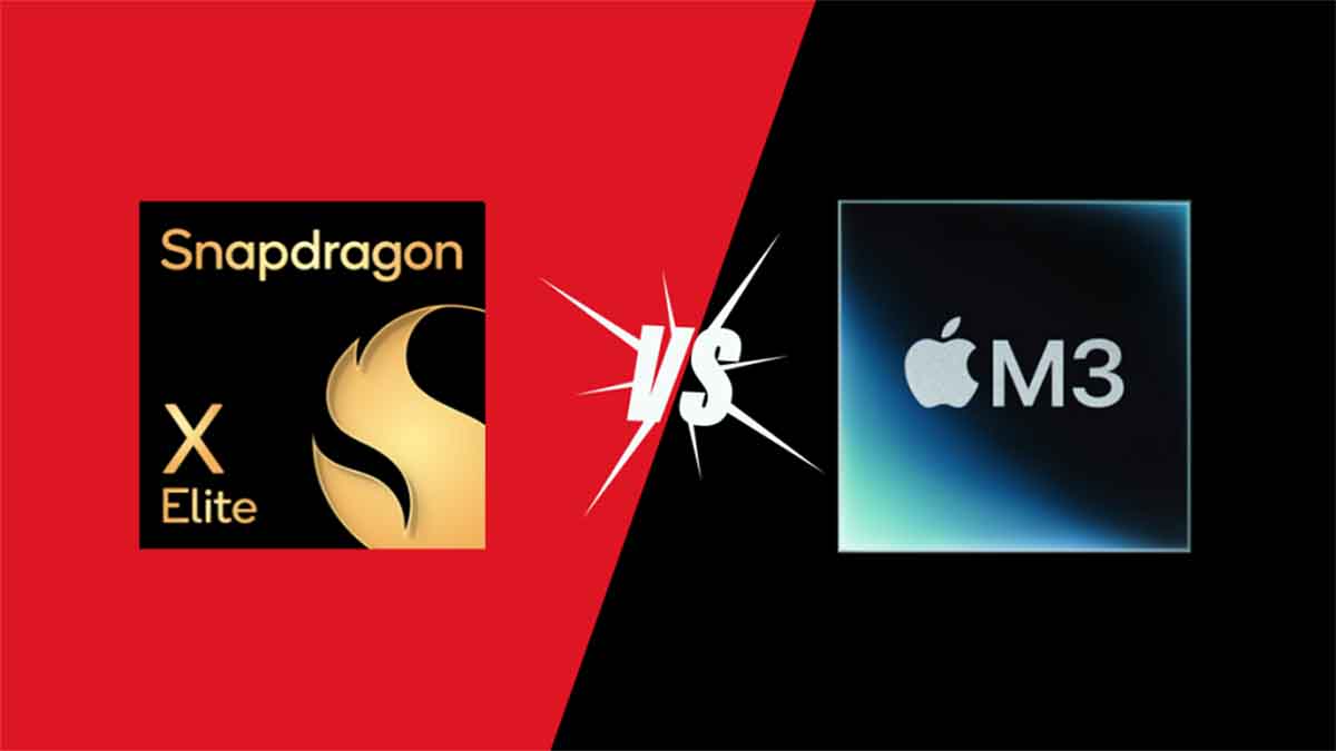 Snapdragon X Elite Apple M3