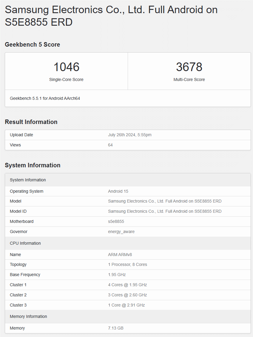 Exynos 1580