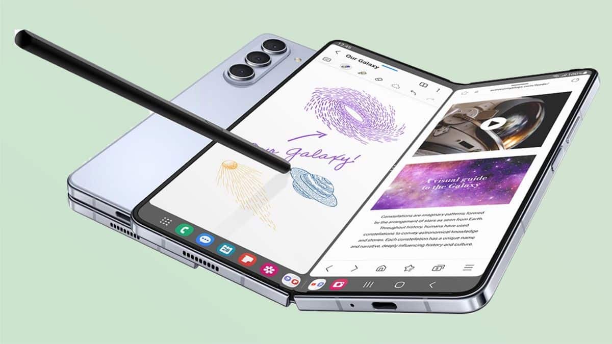 Samsung katlanabilir telefon