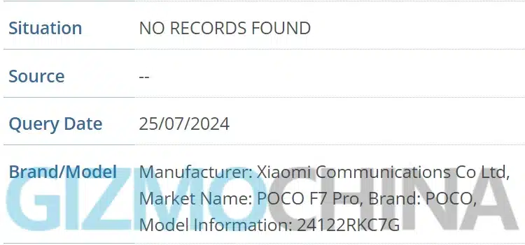 POCO F7 Serisi