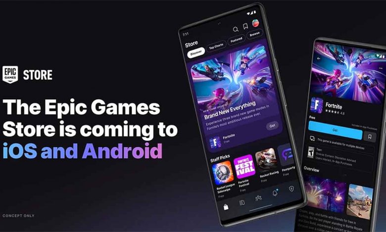 Epic Games android ve ios
