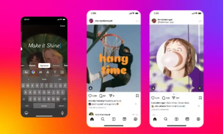 Instagram paylaşımları