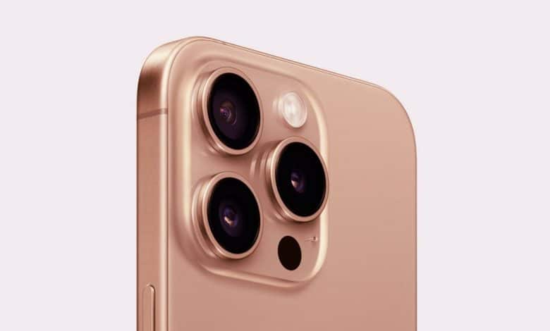 iPhone 16 Pro Çöl Titanyum