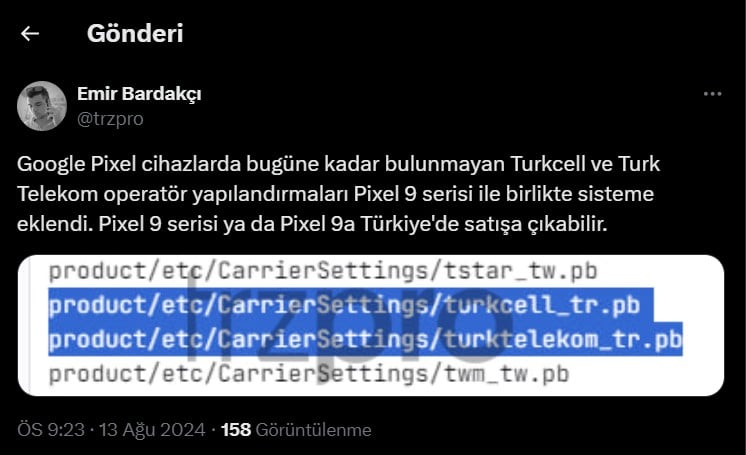 Google Pixel 9 Serisi