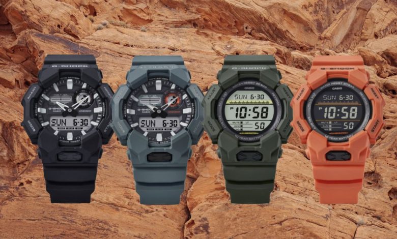 G-SHOCK GD010 ve GA010
